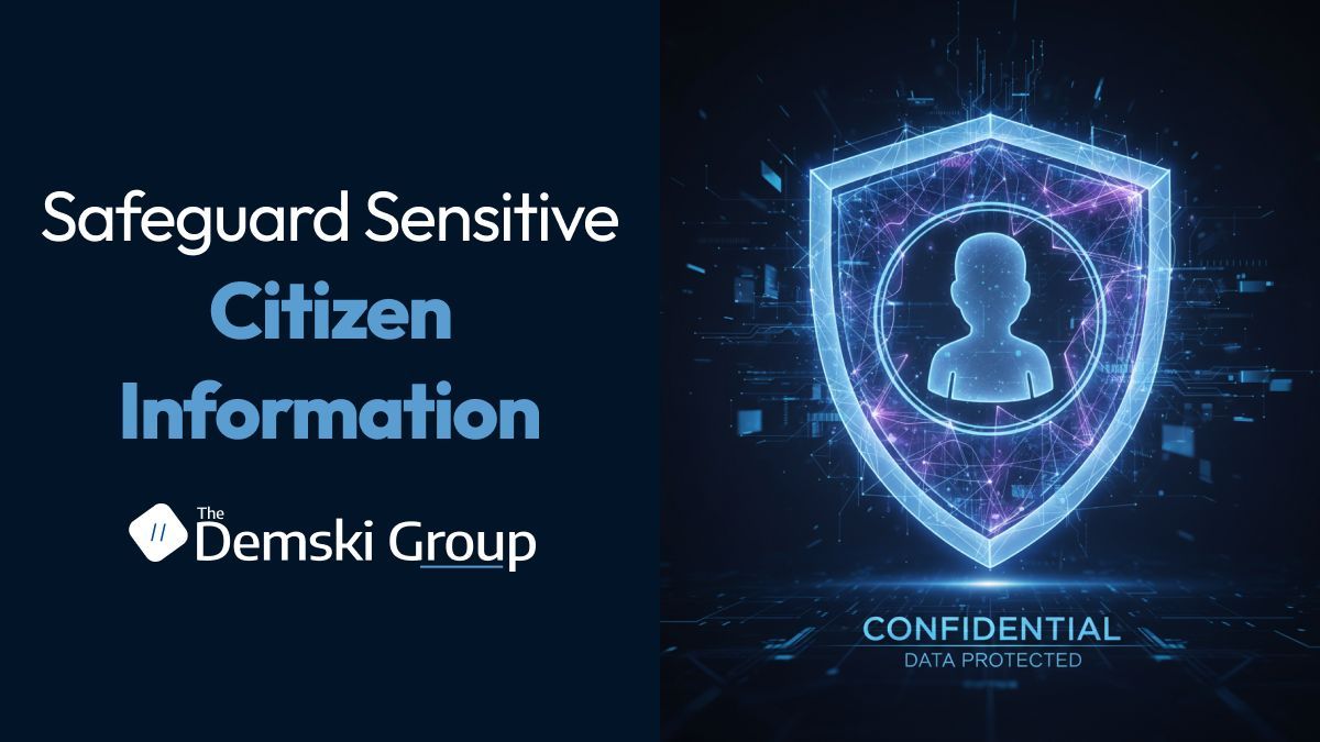 DemskiGroup's tweet photo. Public trust depends on data protection.
Government systems must safeguard sensitive citizen information at all times.
👉 https://t.co/nOtpalWorp
#DataProtection #CitizenTrust #GovSecurity #DemskiGroup https://t.co/sWLG2jdrFy
