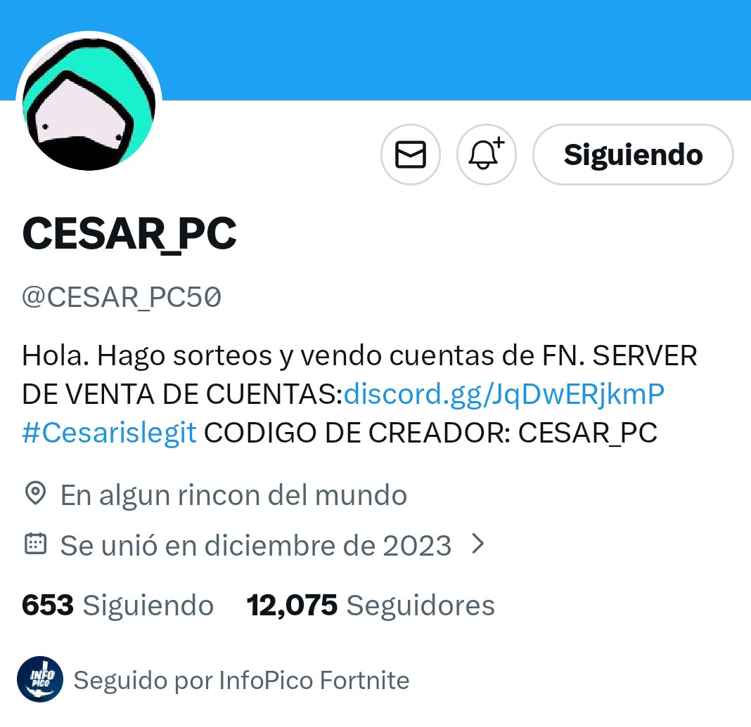 Sunymoongo2's tweet photo. @InfoFortniteES @CESAR_PC50 ✔️✔️✔️ https://t.co/YUoASsihCn