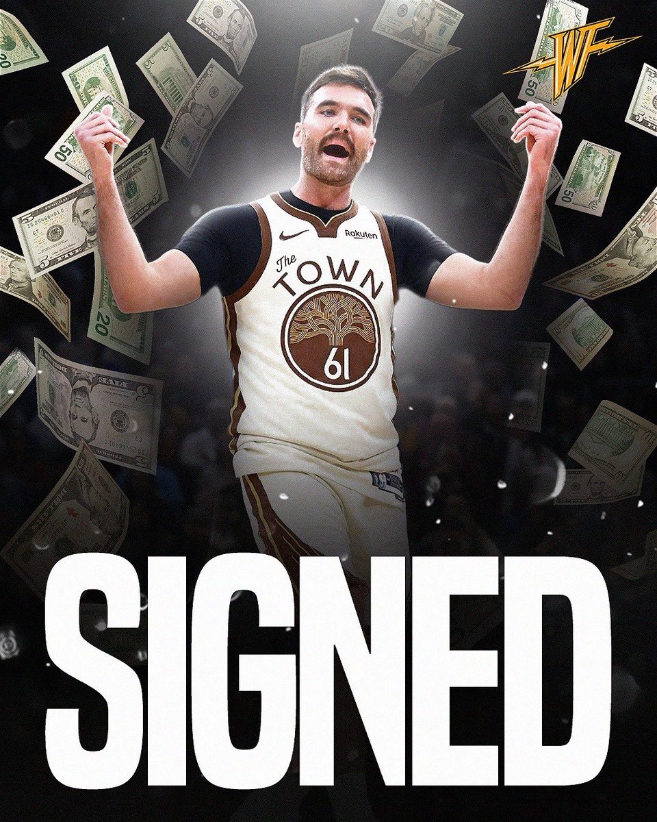 The Warriors are signing Pat Spencer to a standard contract, per <a href="/ShamsCharania/">Shams Charania</a>.