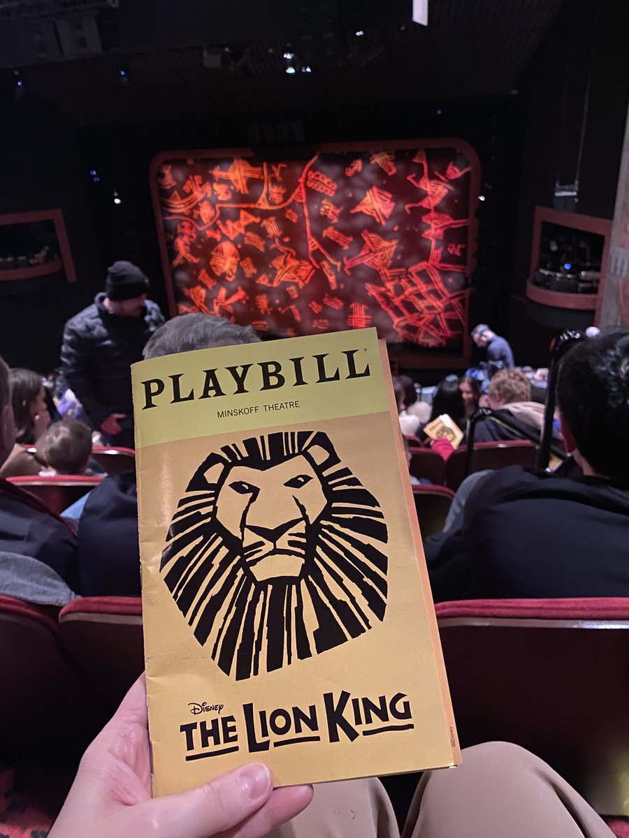 Lion King with my girls ❤️ #Backtochildhood