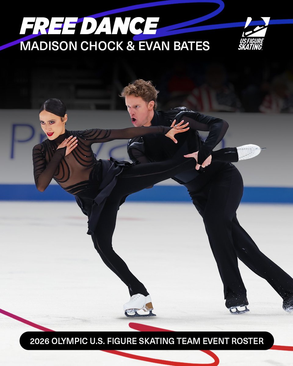 USFigureSkating's tweet image. Madison Chock &amp;amp; Evan Bates will take the ice again tonight for the Team Event Free Dance! 💃 #WinterOlympics