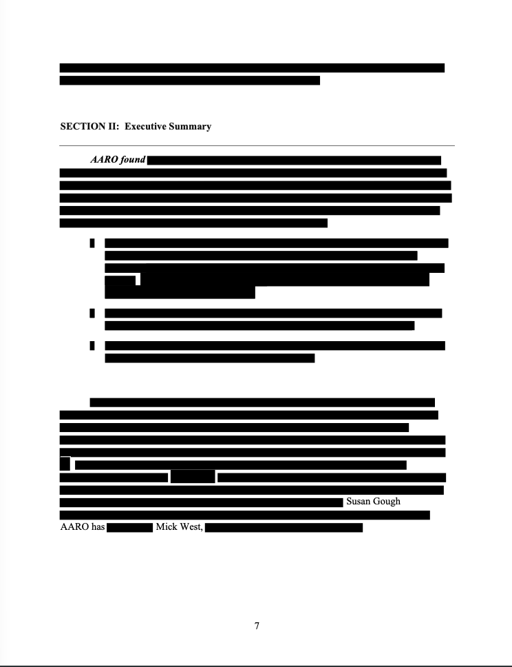 Parody of the All-Domain Anomaly Resolution Office tweet media