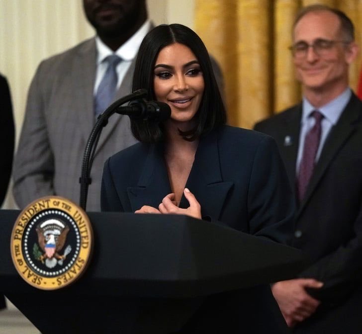 HoopsCrave's tweet image. Kim Kardashian says she will be running for the 2028 presidential election:

“I’m more than just Kanye’s ex. I’m a businesswoman, mom, and mogul. So why not run a country?”