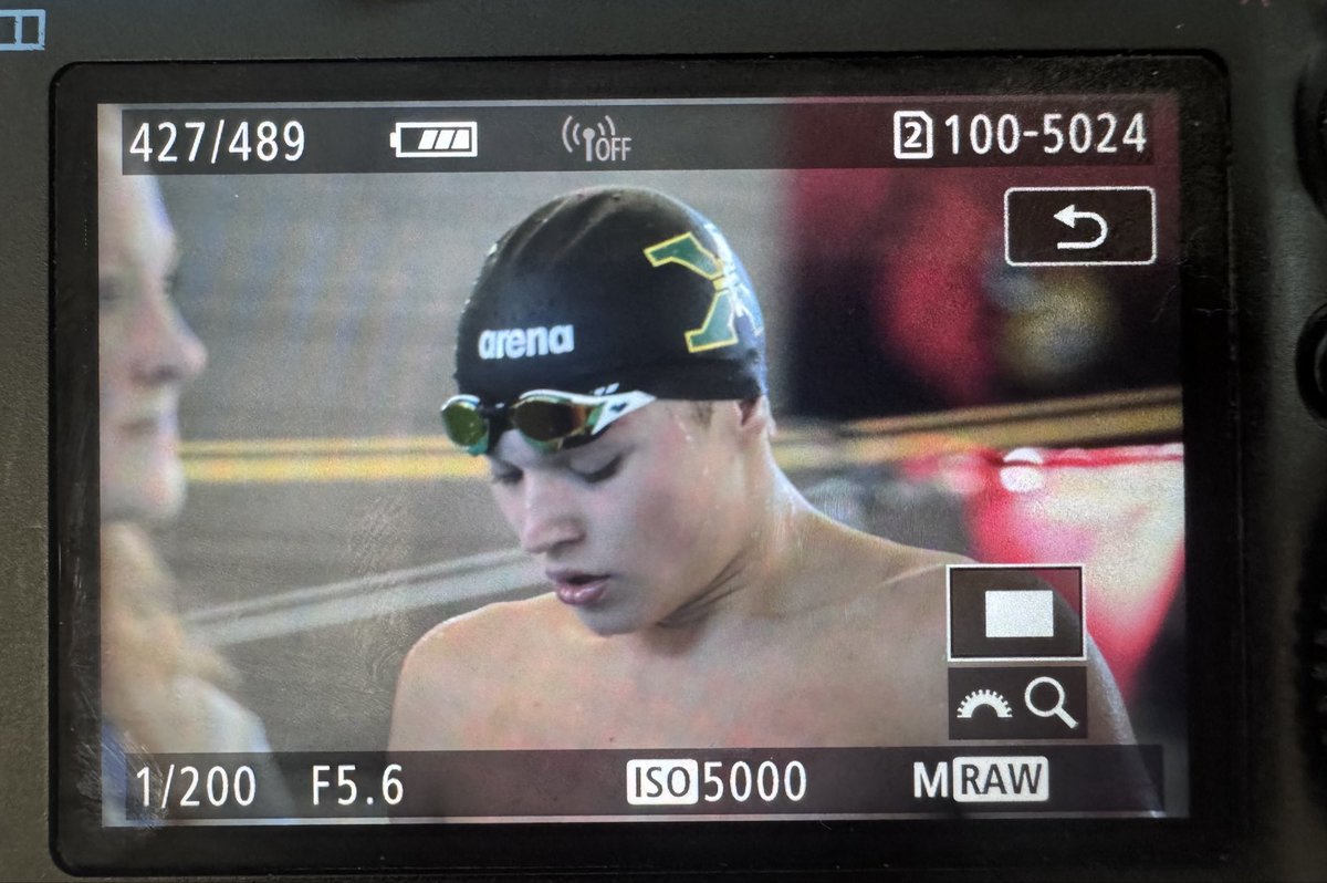 StXTigerSwim's tweet image. Let’s check in on St X in the 100 fly #ChipsCam