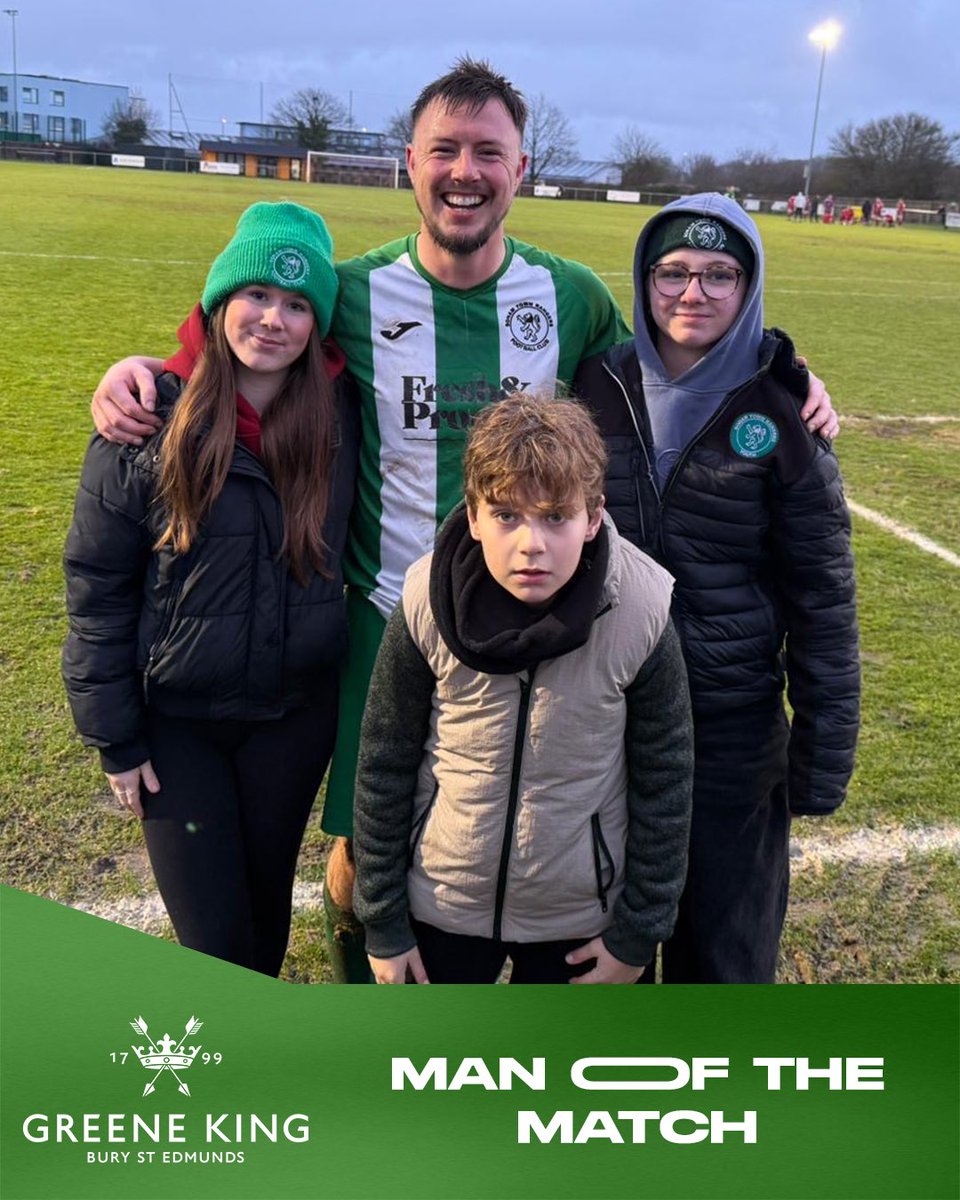 Didn’t step a foot wrong today 💪

A faultless display from our number 5 has won him today’s <a href="/greeneking/">Greene King</a> Awayfans Man Of The Match, presented by Joe T, Mia F and ladies first team player Jess Brand! 🍻

#STRFC