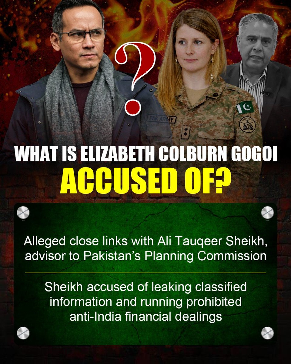 BJP4Assam's tweet photo. Paaijaan Gaurav Gogoi must answer the serious questions now surfacing.
When national security is involved, silence is not an option.
#PakAgentGaurav https://t.co/bRLirxC2e7