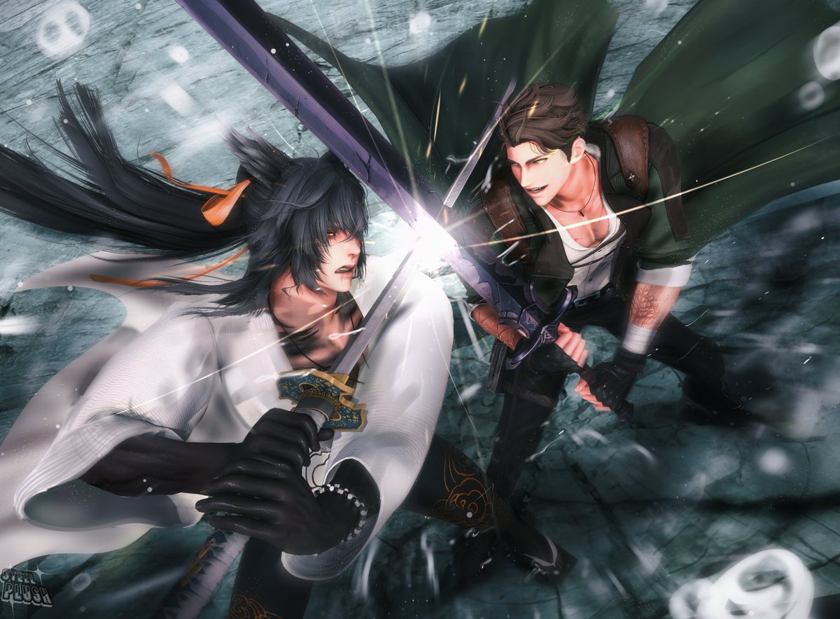 👽: Some exchanges can't be done through words alone.
Ft: <a href="/Sammyishii/">Samacchi</a> 
.
.
-reupload-