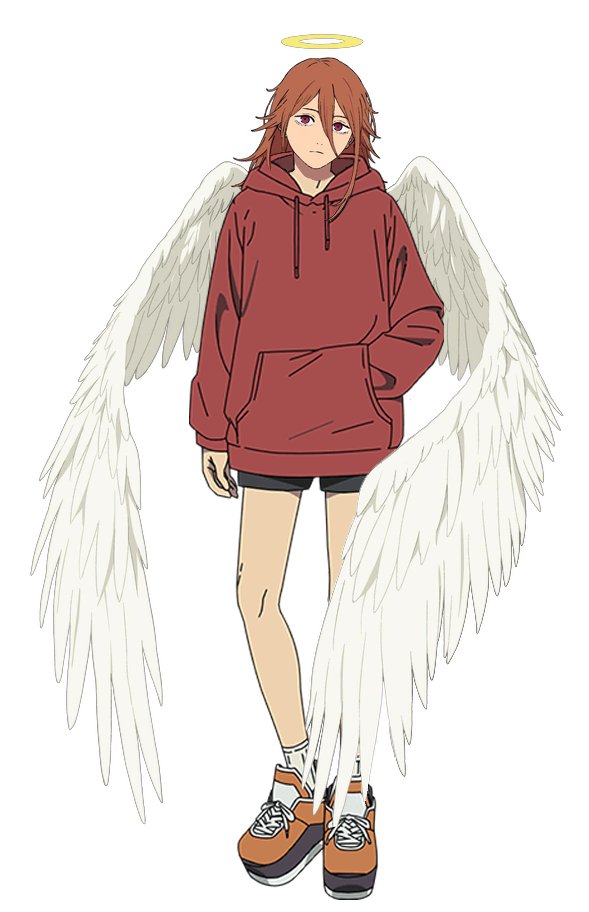 edits of Angel on Akane's body because I feel like it's the kind of outfit he would wear if he could
