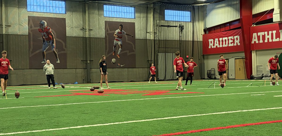 giannabennett20's tweet photo. Thanks to everyone who came out to camp to get some off season work in this morning! Big things ahead for the kickers in Northwest Iowa! https://t.co/AYO4yTGHSx