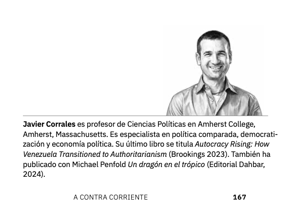 Una causa por La Paz. “Otorgarle el premio a María Corina fue una oportunidad no desaprovechada para que el Comité de Oslo dijera que la causa de la democracia es una causa por la paz. Sin democracia, no puede haber paz”.
Escribe <a href="/jcorrales2011/">Javier Corrales</a>