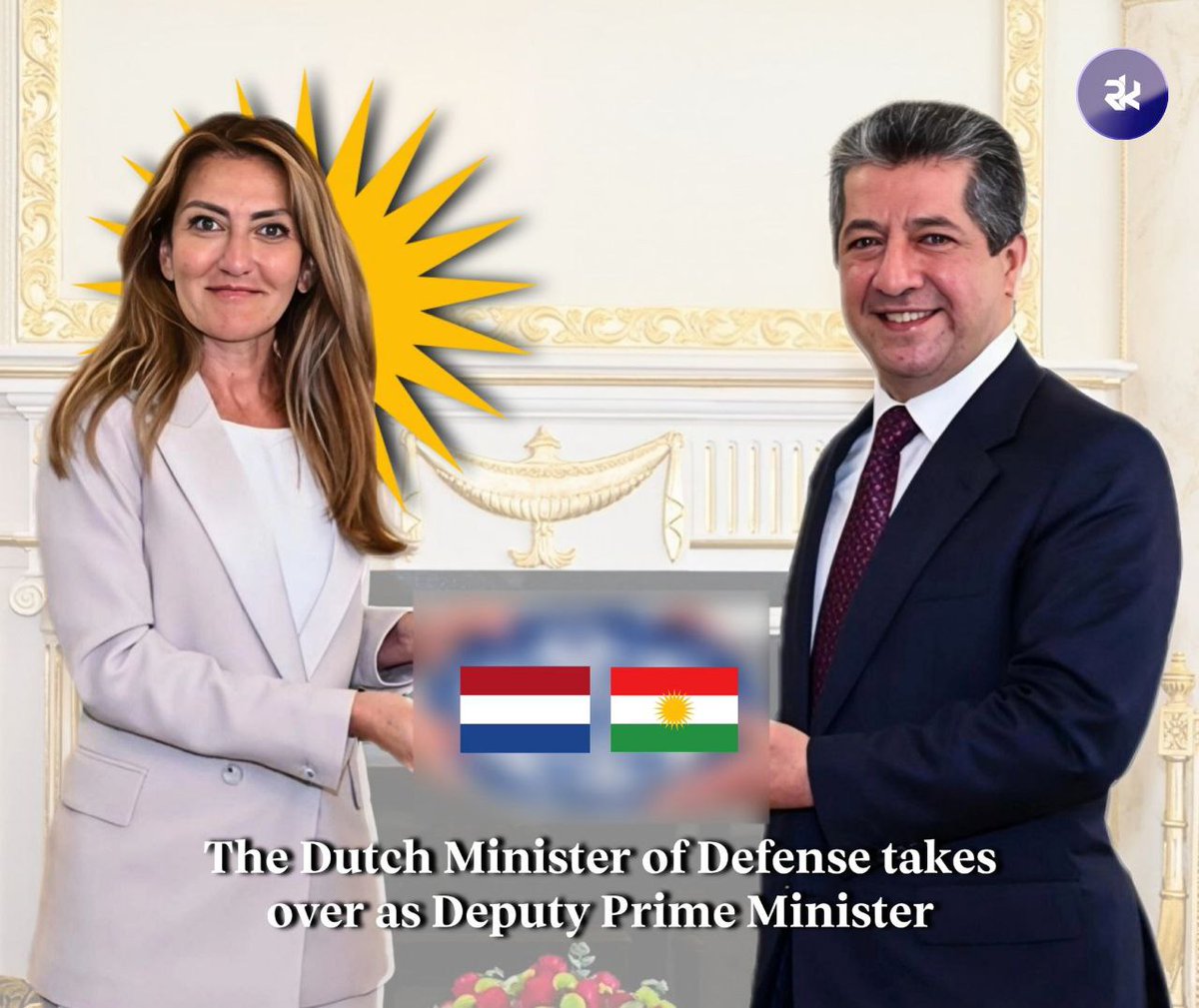 SyriacAnalysis's tweet image. The Kurds (Dilan Yesilgöz) have taken over the Dutch Ministry of Defense - unbelievable, but true!

The Western #DeepState loves the #Kurds.

Now at least all Kurds from Rojava can find refuge in the Netherlands. 

It is interesting to note that there are significantly more