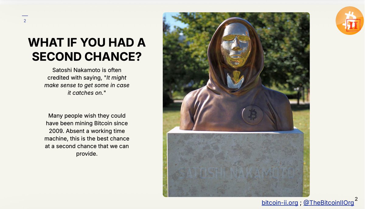 BitcoinII Organization Media tweet media