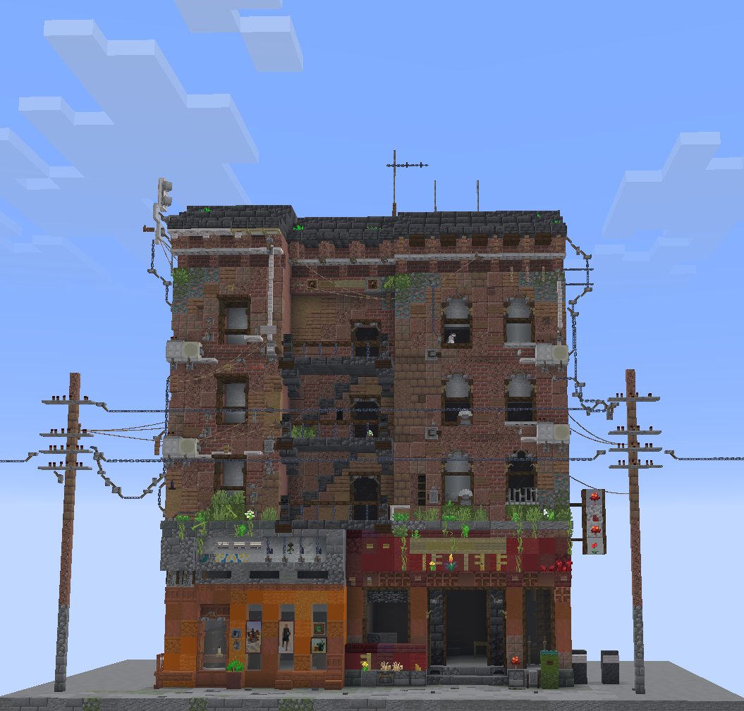 #Minecraft #Minecraftbuilds #ちきば鯖
ビル