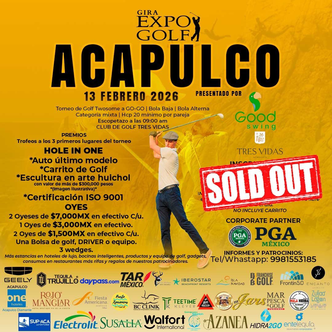 Tenemos unos regalitos de nuestros patrocinadores de <a href="/TAR_mexico/">TAR México</a> para los ganadores.

Con este nueva ruta hacia #Acapulco estamos seguros que les serán de mucha utilidad!!!

#tarmexico #golfenmexico #expogolfmexico #acapulco
