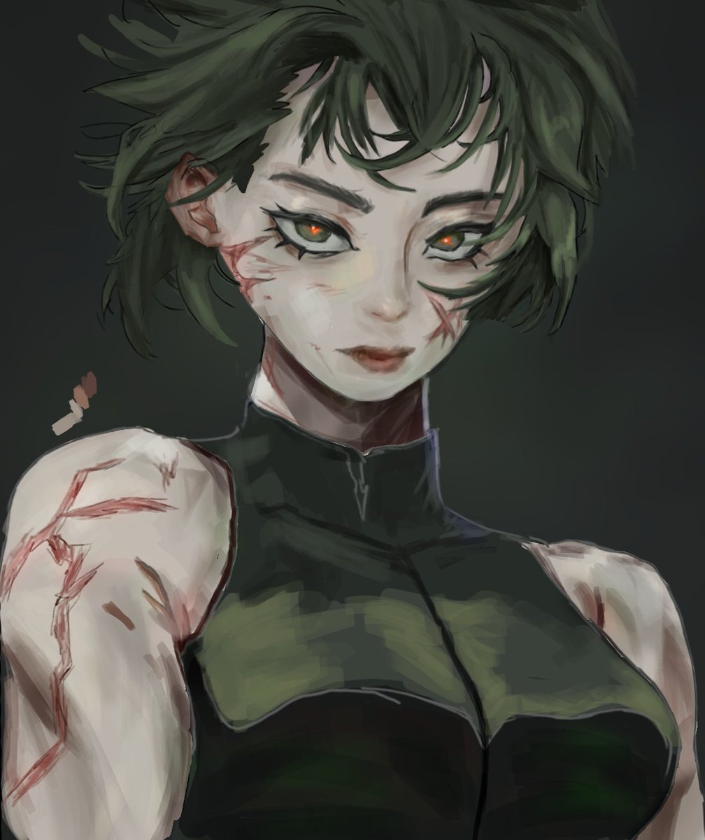 Ephas4a's tweet photo. Quick Sketch for Maki from JJK https://t.co/cMyeWMr8uK