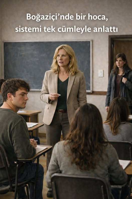 Hoca sınıfa baktı ve sordu:
— “Bu sınıfın en tembel öğrencisi kim?”
Herkes, en solda, en önde oturan Of’lu Yılmaz’ı gösterdi.
Sonuçta notları en düşük olan oydu.
Burası Boğaziçi Üniversitesi, İngilizce hazırlık sınıfıydı.

Yılmaz biraz çekingen bir şekilde etrafına baktı,