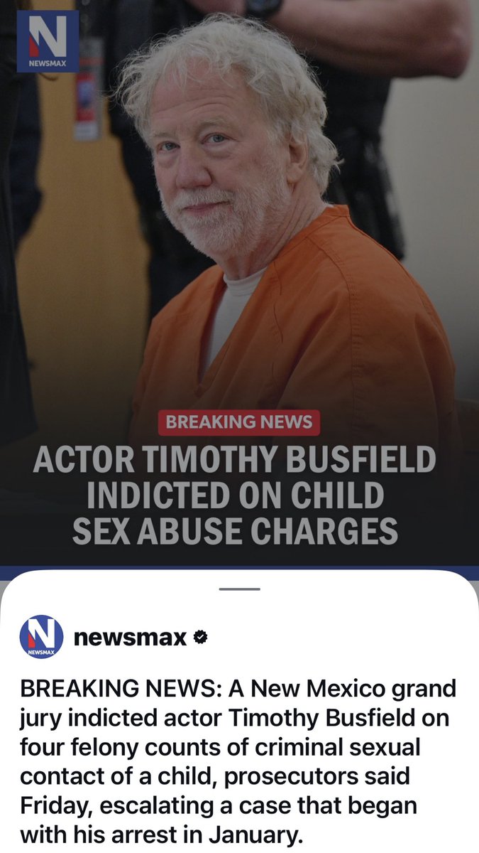While we have been distracted with the non-stop coverage of the Nancy Guthrie story, the media has has been silent on yesterday’s indictment by a NM grand jury of Timothy Busfield actor (Thirtysomething, The West Wing, Field of Dreams) and husband of actress Melissa Gilbert
