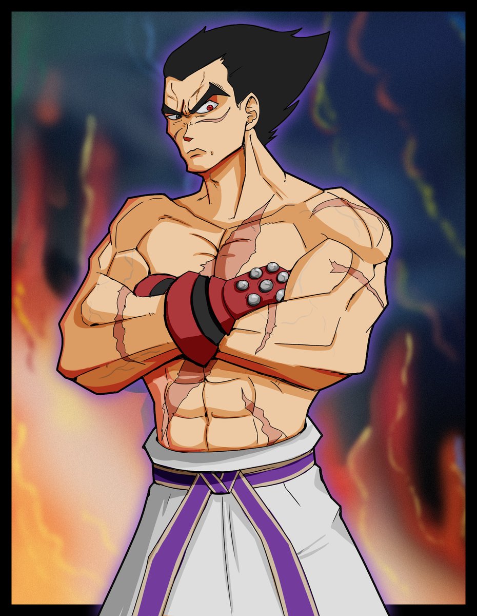 Charizawa's tweet photo. Kazuya Mishima #TEKKEN https://t.co/fOz3zYSSLq