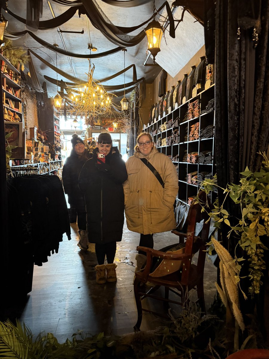 Almost died going to and from, but a successful Salem trip, nonetheless.