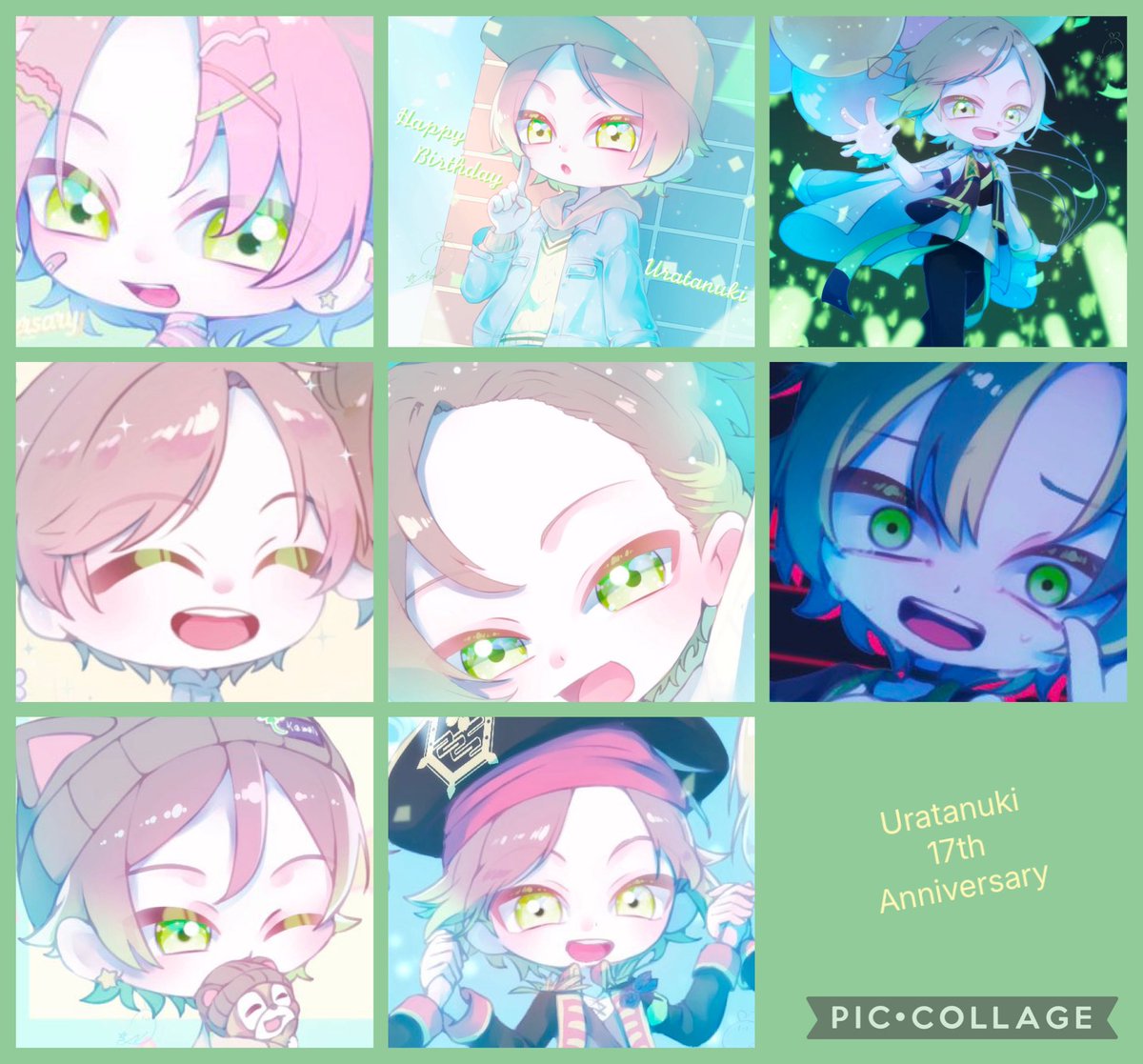 うらたさん！活動17周年おめでとうございます！
#うらたぬき活動17周年なげぇな #うらたぬき17周年 #うらたぬき活動17周年 #うらたぬ王国の美術館