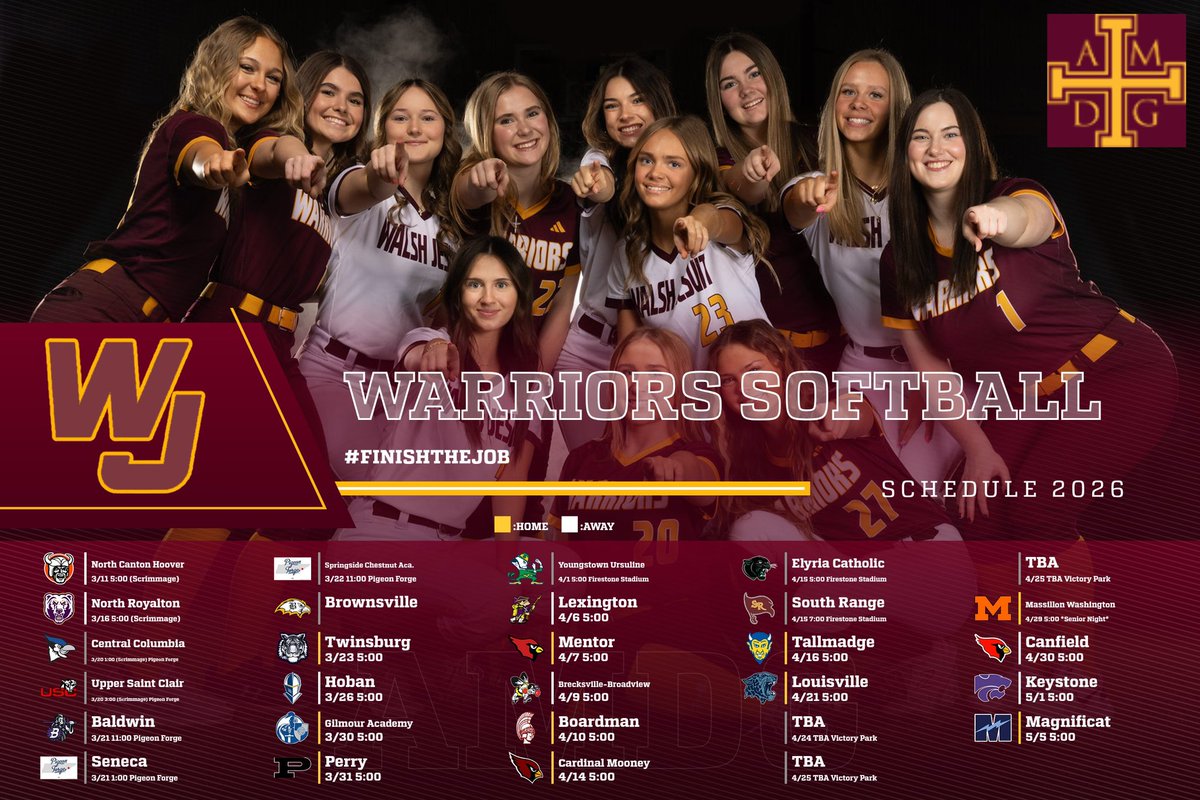 Walsh Jesuit Softball tweet media