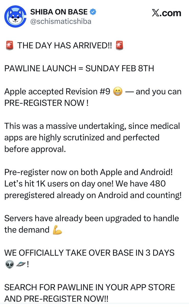 schismaticshiba's tweet image. SHIB WEEKEND NEWS 📰 

SHIB ON ETH = RELEASING A “STICKER PACK” 

SHIB ON BASE = RELEASING A “MONETIZED FULL STACK AI VETERINARIAN APP” 

ETH SHIB CALLED US AN IMITATOR! THE IRONY IS THEY CANT EVEN KEEP UP! WE ARE OUR OWN BRAND 100X MORE POWERFUL THAN THE OLD DOG! 

 📊 ALL YOU…