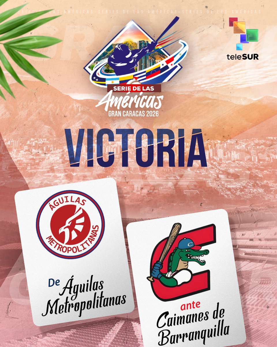 Deportes teleSUR tweet media