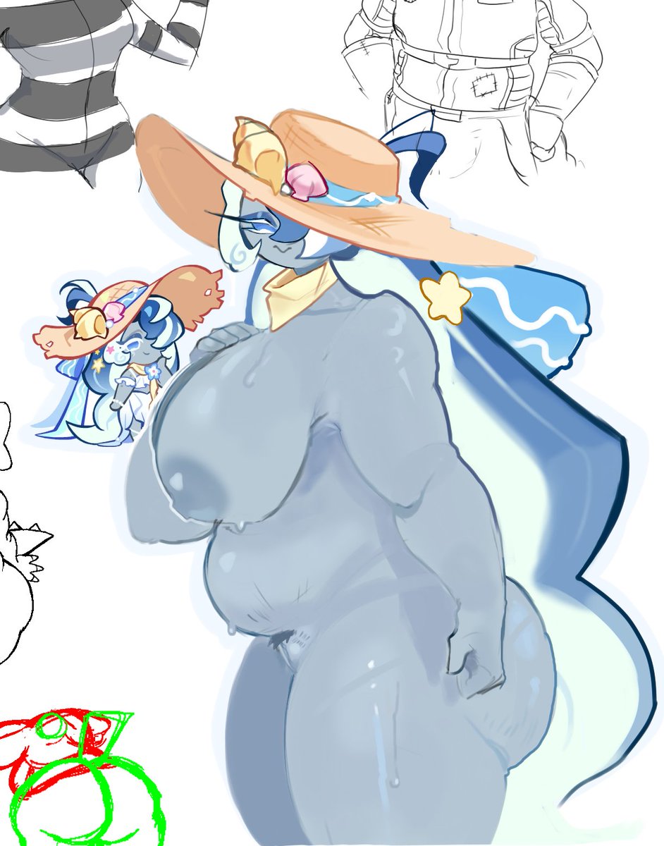 🐋blue whale cookie drawings from magma! 🐋