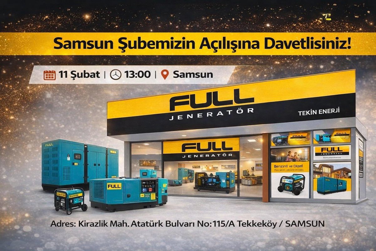 _alitekin's tweet photo. Karadeniz’e Enerji katmaya geliyoruz!
Tekin Enerji Samsun şubemiz açılıyor.
11 Şubat 🕐13:00
@TCSamsunValilik 
@samsunbsb 
@samsuntso 
#samsun https://t.co/AMvWwLk2Tm