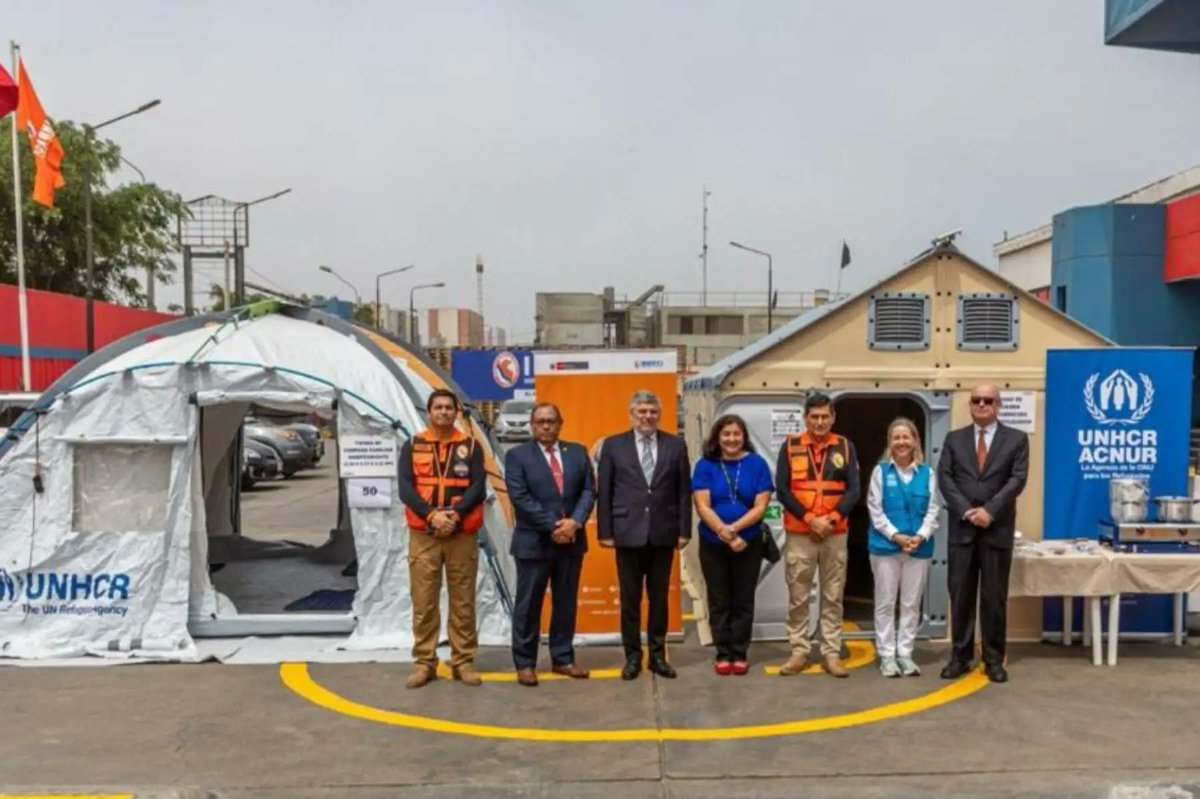 Agencia_Andina's tweet photo. ▶ ACNUR entrega a Indeci 45 toneladas de ayuda humanitaria para atender emergencias https://t.co/zfgB5OOUpy https://t.co/HzPlOeJpj3