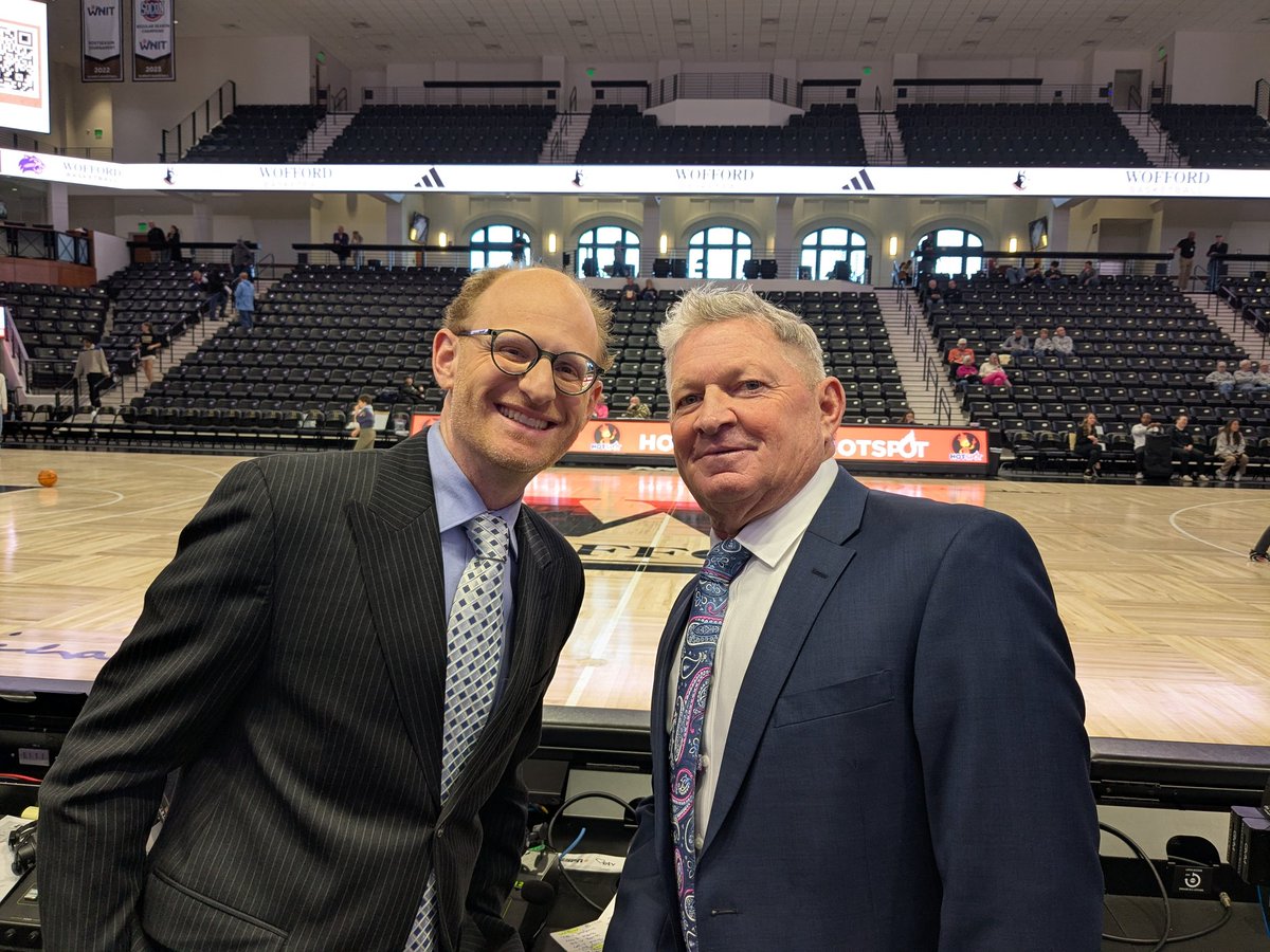 friedman_dave's tweet photo. At 4pm we debut @SoConSports on @SCETV. Fired up to partner with @CoachDuggar as @Catamounts visit @WoffordTerriers. https://t.co/05aAqZtItA