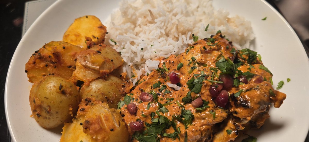 Dishoom Ruby curry, bombay potatoes &amp; plain basmati rice  <a href="/mattdechaine/">Matt Dechaine ❄️🦩</a> <a href="/ChristallaJ/">Christalla Jamil  FCCT</a> <a href="/KyrstieStubbs/">TheTattooedHeadteacher Deputy CEO 🏳️‍🌈✊🏾she/her</a> <a href="/NKaravedas/">Nick Karavedas</a> <a href="/LeeBraganza/">Lee Braganza</a> <a href="/crazyitalian7/">Tony</a> <a href="/joanne_jobutts/">Joanne Butterworth MCCT 💙</a> <a href="/anneg45738105/">anne g</a> <a href="/9teaNinePercent/">Nazia</a> <a href="/supernazma/">SuperNazSocialist🟠🌤 #Antiracist she/her</a> <a href="/SatwantBee/">♏️ Satwant 🪯 Bee 🐝</a> <a href="/ms_williams100/">Lucy Williams FRSA MCCT</a> <a href="/justoneoftheta1/">@abestishhead</a> <a href="/anniedor49/">🌺🌼🌸Angela D xx 👑 👑 🇬🇧🇬🇧🇬🇧🇬🇧</a> <a href="/SES6521/">Miss S</a>