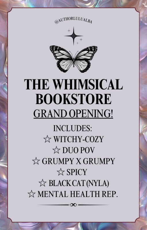 AuthorLuluAlba's tweet image. Ohhh so I have actually ~talk about~ my book in order to ~have~ an audience…got it….

ANYWAYYYYY here’s “The Whimsical Bookstore” and “The North Star Heir”

#WritingCommunity #amediting #agentsguide