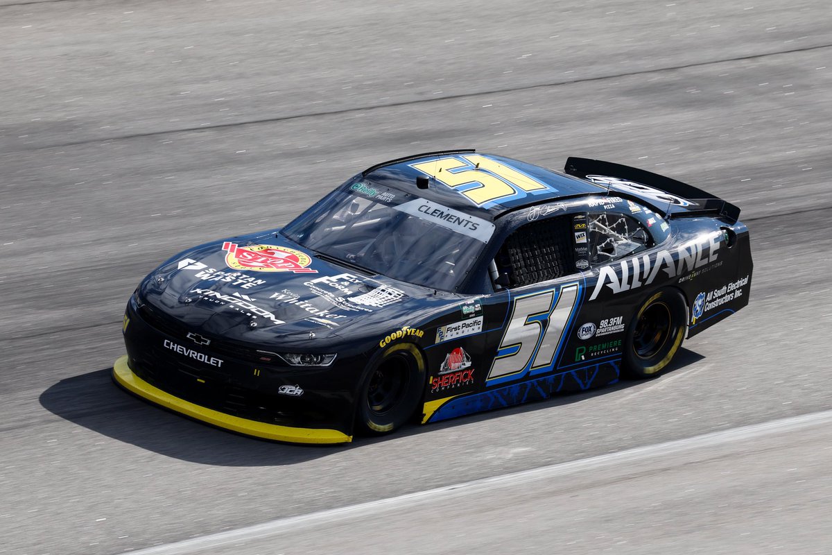 Back at <a href="/RockinghamSpdwy/">Rockingham Speedway</a> with <a href="/JCR_Clements51/">JeremyClementsRacing</a> for TEST session kicking off the 2026 season. 🏁
Putting in the work early. 💪🔥

#JeremyClementsRacing #NASCAR #Rockingham #TestSession #Fast51 #RacePrep