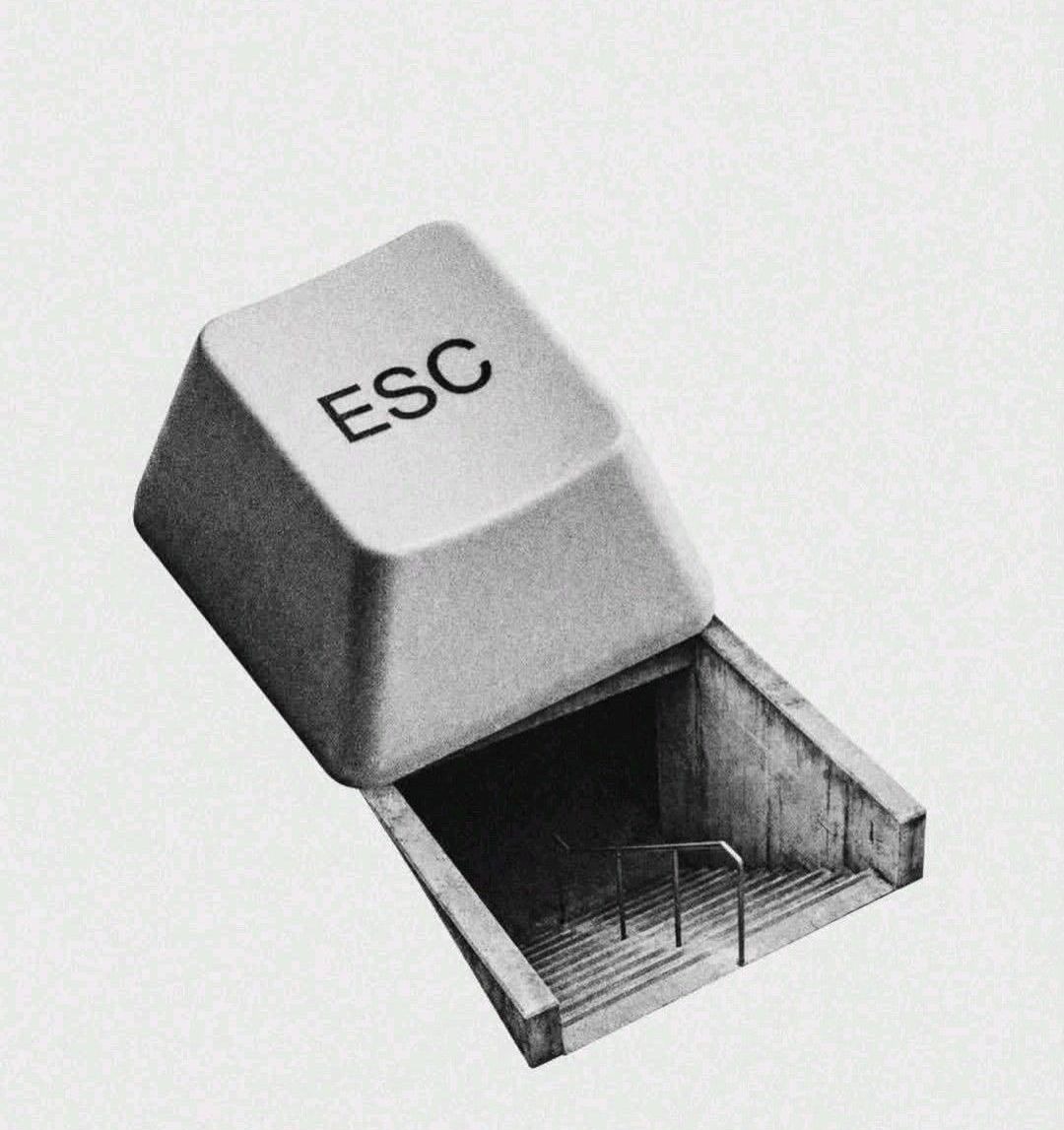 Zk_611_'s tweet photo. Escape.