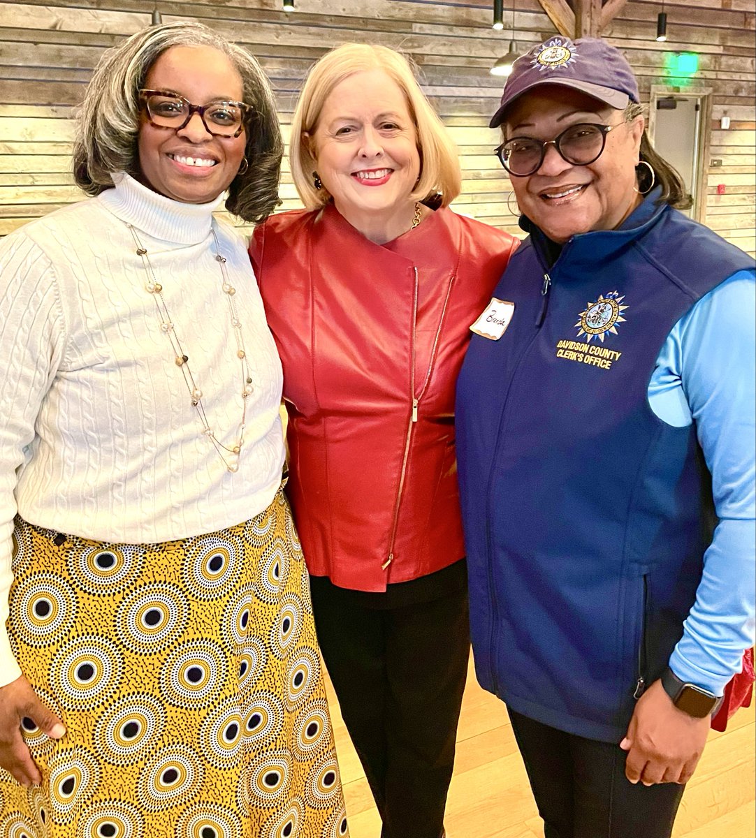 Great kickoff for Freda Player’s campaign for Davidson County Clerk. She will serve us well.