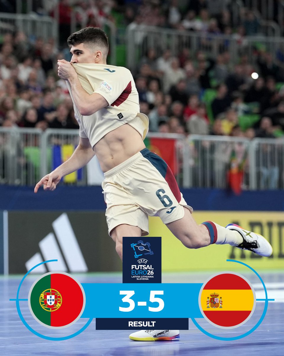 Spain end 10-year wait for #FutsalEURO title! 🇪🇸
