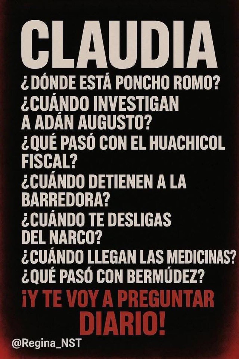 Dijo <a href="/Claudiashein/">Claudia Sheinbaum Pardo</a> que ya no hay corrupción…

Hoy es un buen día para que responda…
😏👇