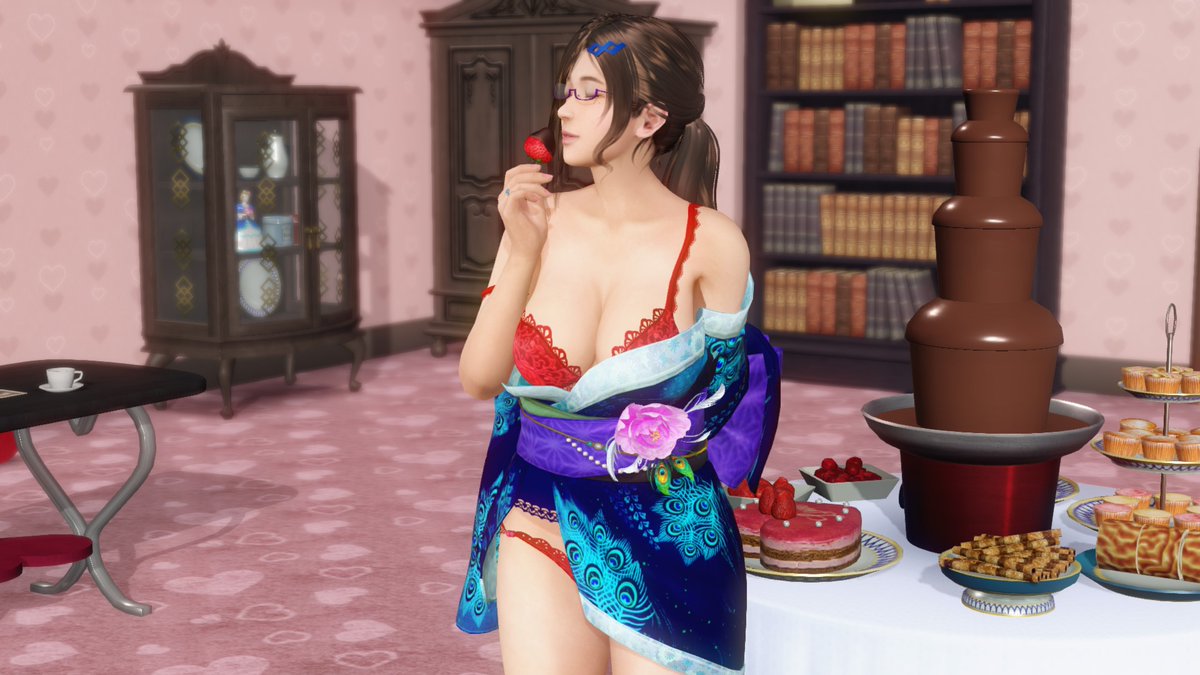 kagerou_2002's tweet photo. 風邪ひくで姉ちゃん　#DOAXVV https://t.co/4rqkpDX7Dw