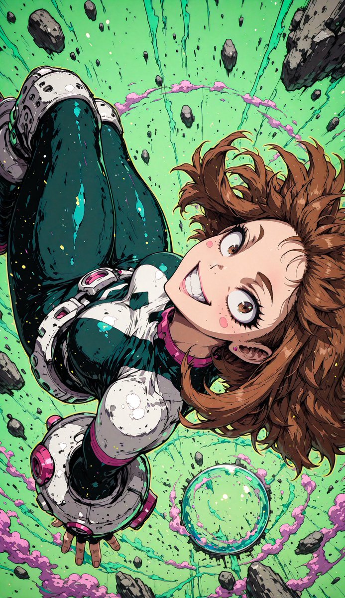 Ochaco Uraraka gravity zero