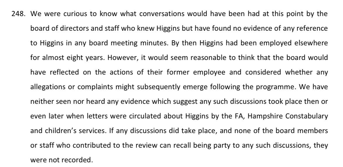 <a href="/RupertLowe10/">Rupert Lowe MP</a> The victims of these abhorrent crimes deserve justice. All children need to have their innocence protected. Every single one of the perpetrators should face the full force of the law.

As you know, in 1997 the Channel 4 programme Despatches broadcast "Soccer's Foul Play" - it