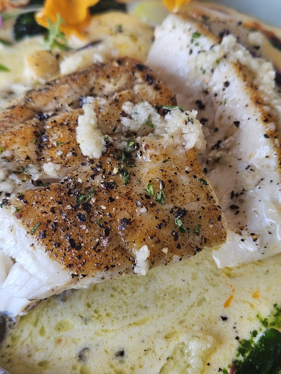 Derick_Cape's tweet photo. Great lunch at #cafeorca in Melkbos, food & service next level... we had prawns with a chilli & anchovies sauce & grilled Kabeljou with a lemon butter sauce.... π·π https://t.co/CghadCKb8L
