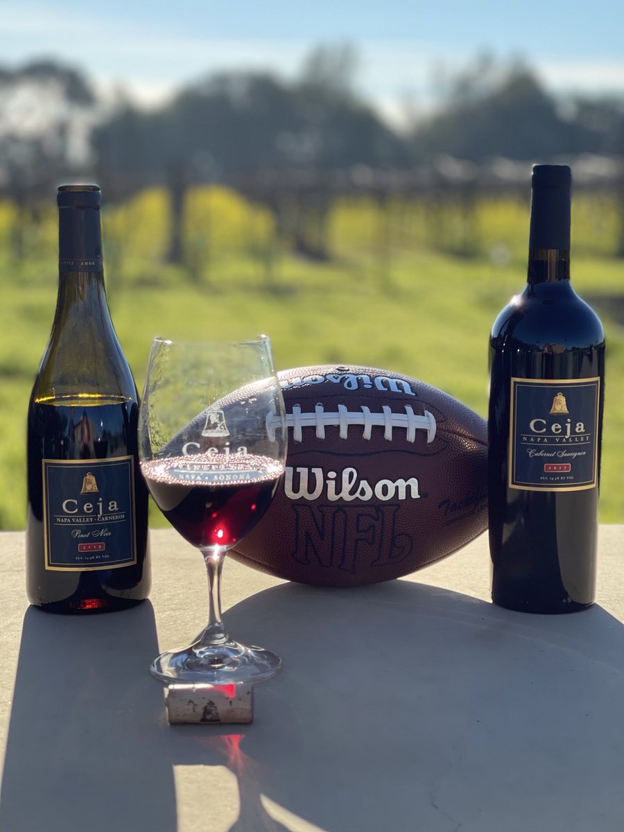 #SuperBowlLX weekend is here! Ceja Vineyards is honored to be featured on Telemundo’s Super Bowl LX pregame show, between 10 a.m. PT - 3:30 p.m. PT. Please tune in! Grab your glass of Ceja wine and toast with us. Salud!

Visit us + shop wine collection → cejavineyards.com/visit