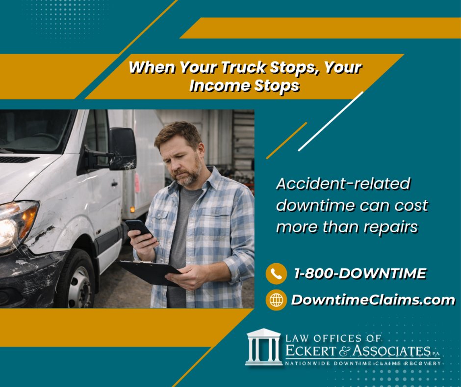 AAofOO's tweet image. One accident can mean:
• Missed loads ❌ 
• Broken schedules 📅 
• Lost customers 😔 

Downtime doesn’t stop with repairs — it affects your entire operation.

#MissedLoads #OwnerOperator #DowntimeRecovery #AAOO #TruckLife