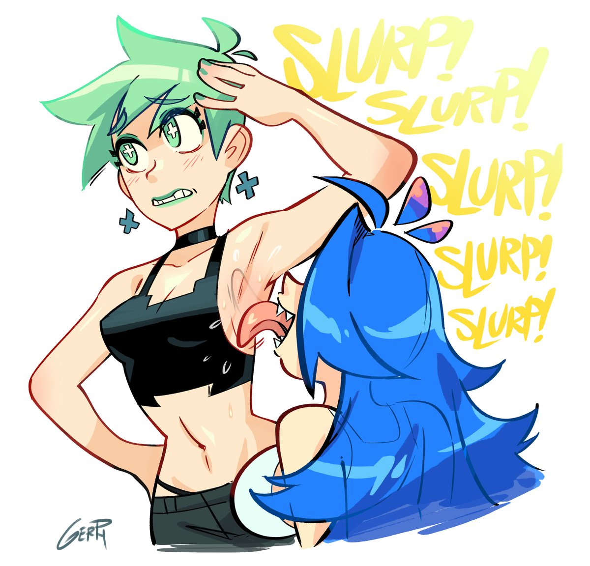 Slurp!, slurp!, slurp!...
#skarpne #mint