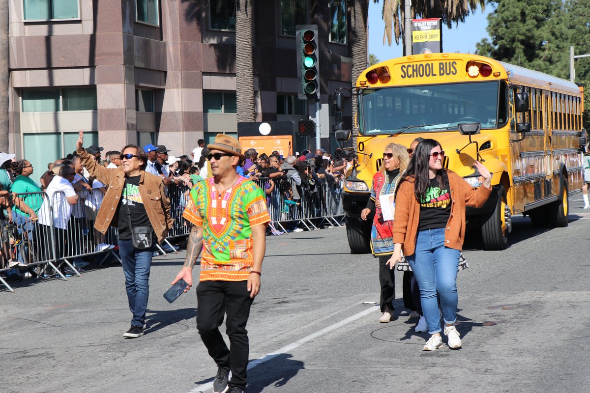 AnaheimUHSD's tweet photo. Proud to represent Anaheim Union High School District at today’s Orange County Black History Parade &amp; Unity Festival.

Students and leaders from across our district came together in celebration, reflection, and unity — https://t.co/FfQHZz5gtQ