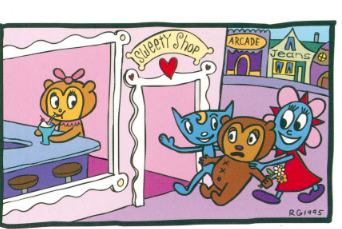 oh!! also!! sweety bancha was once a light brown.

..that's really it though.
