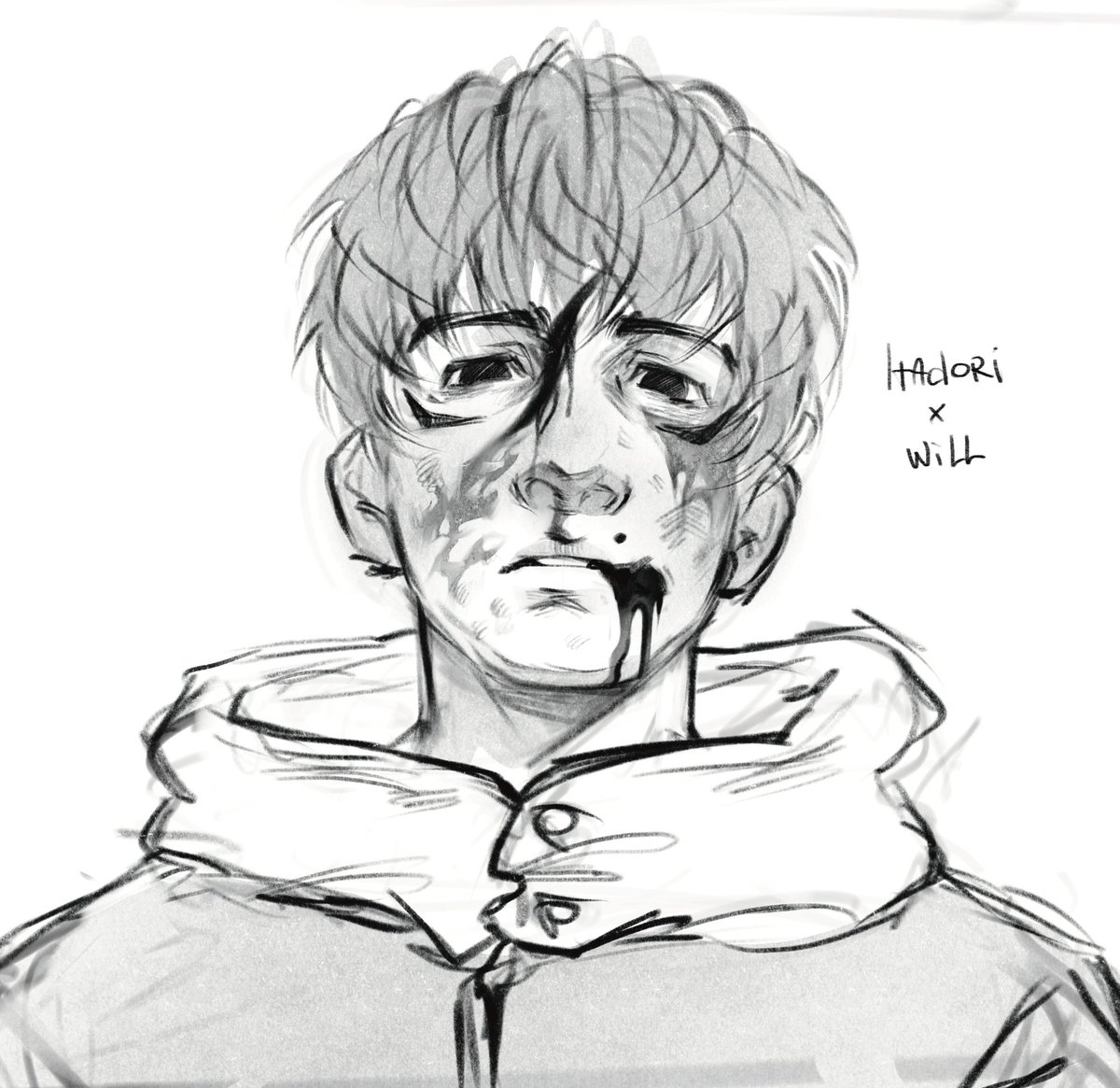 while I was rewatching jujutsu kaisen #yuji reminded me #willbyers so….