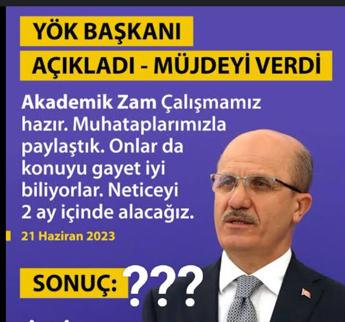 <a href="/erolozvar/">Erol Özvar</a> Sahi ne oldu #akademikzam ?