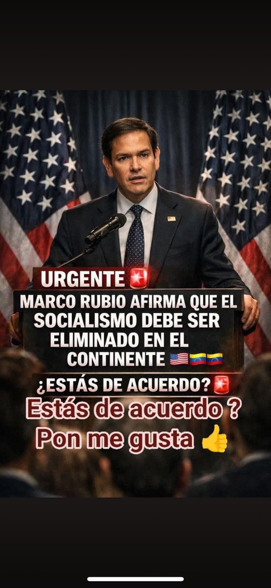 Q TE PARECE? YO APOYO A MARCO RUBIO SÍGANME LO SIGO